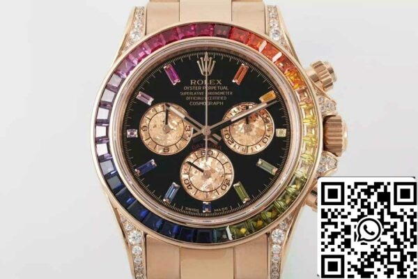 z5743915590899 cb8a99ac9a21c52b15451720c0db055b Rolex Daytona 116595RBOW 1:1 Mejor Edición Movimiento ZF Factory 4130