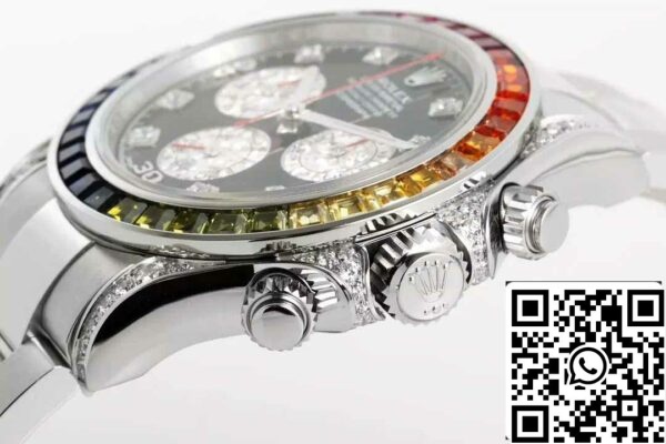 z5743916901256 93a33c1d358928577b7d2f0ed336e309 Rolex Daytona 116599RBOW 1:1 Best Edition ZF Factory 4130 Uhrwerk