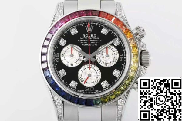 z5743916901284 7e0e5de4421960fbd5a05a567942c58b Rolex Daytona 116599RBOW 1:1 Best Edition ZF Factory 4130 Uhrwerk