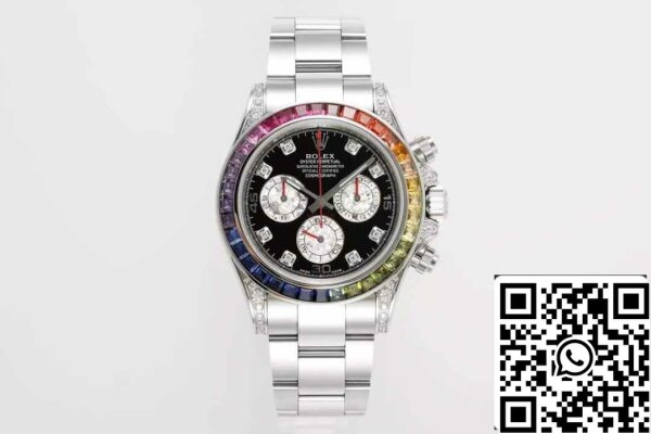 z5743916938153 061fc1e70de70ceead6e99a55e99fb61 Rolex Daytona 116599RBOW 1:1 Best Edition ZF Factory 4130 Uhrwerk