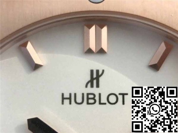 z574848988074586 d837ce7ec6145adc3bac9f4afe3e6782 Hublot Classic Fusion 542.OX.2611.LR 1:1 Best Edition JJ Factory White Dial Gold Rose Dial