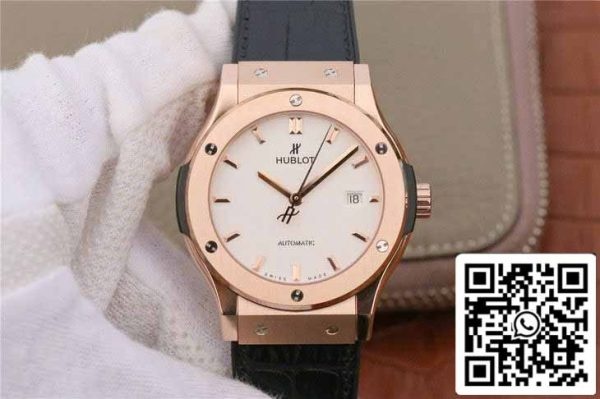 z5748988094426 cc31fc785e93d2b6e66904df8e63669d Hublot Classic Fusion 542.OX.2611.LR 1:1 Best Edition JJ Factory Cadran Blanc Or Rose