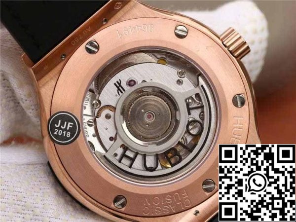 z5748999211904 43ea7bbbc124acec27131846446a1a55 Hublot Classic Fusion 542.OX.1181.LR 1:1 Best Edition JJ Factory fekete számlap rózsaarany