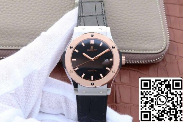 z5749001991618 d1a636e4acc001eb712d803b636b6b5b Hublot Classic Fusion 542.NO.1181.LR 1:1 Best Edition JJ Factory Black Dial