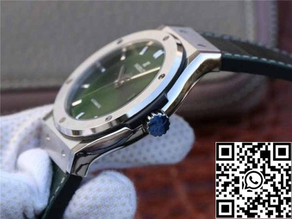 z5749122958124 868ebbe6270db70615e8639afbd06e75 Hublot Classic Fusion 542.NX.8970.LR 1:1 Best Edition JJ Factory Green Dial