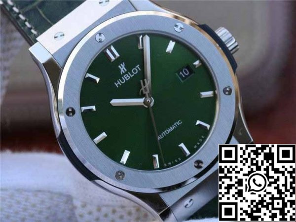 z5749122990735 d5178e7f43d1feae96fe915d94555d6b Hublot Classic Fusion 542.NX.8970.LR 1: 1 Най-добро издание JJ Factory Green Dial