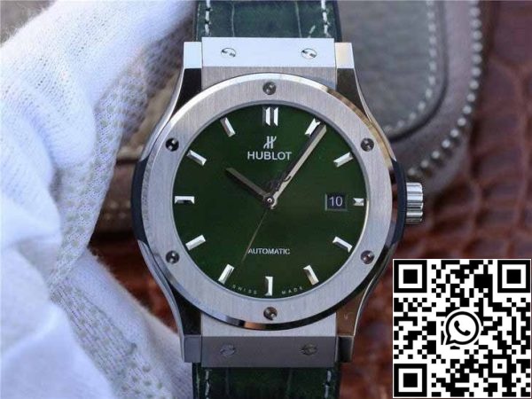 z5749123022042 36b7749e5a51d792109b9a95cde24e61 Hublot Classic Fusion 542.NX.8970.LR 1:1 Най-добро издание JJ Factory Green Dial