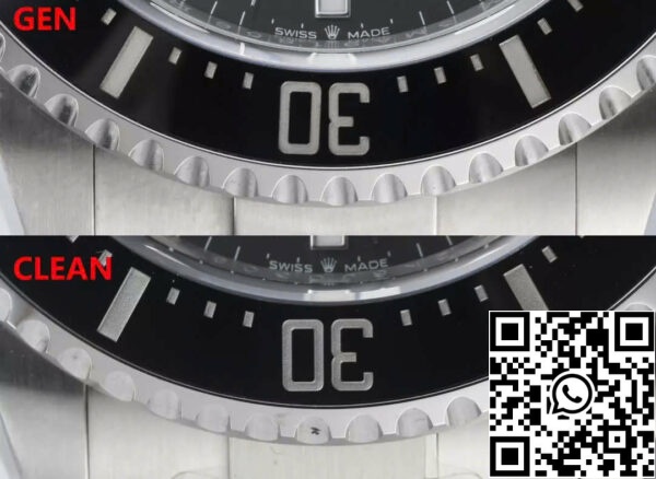 z5754257477362 c5e0f7c14ed299bbbe2f13827e3e5d78 Rolex Sea Dweller M126600-0002 1: 1 Най-доброто издание Чиста фабрика Черен циферблат