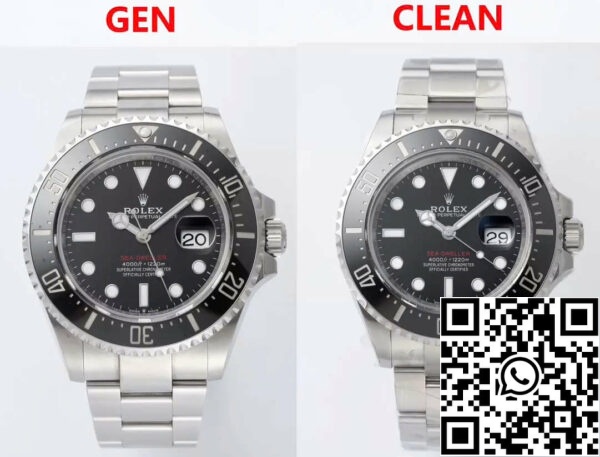 z5754257495356 c283d602f5255e036b62ca2b93ec39f5 Rolex Sea Dweller M126600-0002 1:1 Best Edition Clean Factory Black Dial