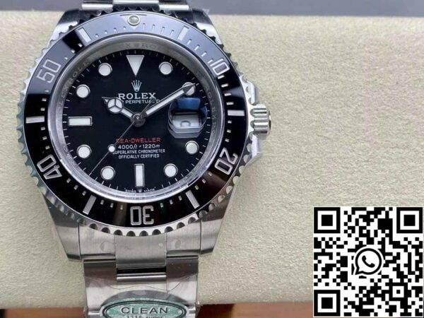 z5754257509278 724b145a10d69723482370de83b6d00f Rolex Sea Dweller M126600-0002 1:1 Best Edition Schone Fabriek Zwarte Wijzerplaat