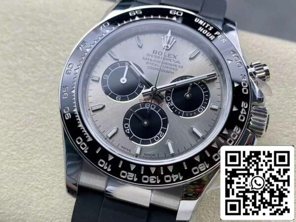 z5754895225794 eed0087491e9f5e32ff38e2047de737e Rolex Cosmograph Daytona m126519 1:1 Najboljša izdaja QF Factory 4131 Movement Grey Dial