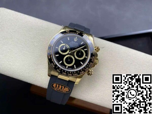 z5754901536164 d2972e5a2c01124d48e098a970cb76c0 Rolex Cosmograph Daytona m126518 1:1 Най-доброто издание QF Фабрика 4131 Движение Черен циферблат и злато