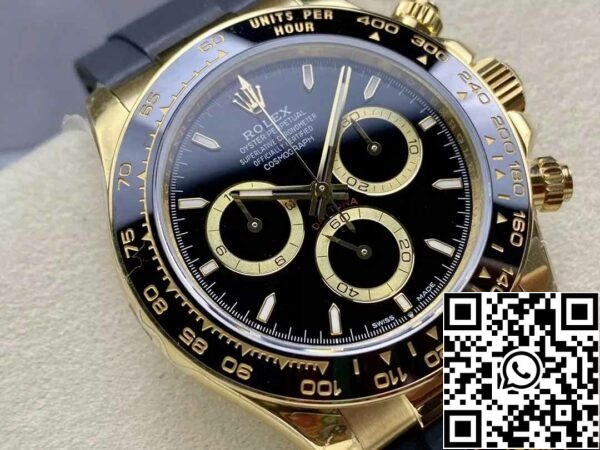 z5754901536166 c0e1a4adb4ca451799525b4a5eec59fe Rolex Cosmograph Daytona m126518 1:1 Mejor Edición QF Fábrica 4131 Movimiento Esfera Negra y Oro