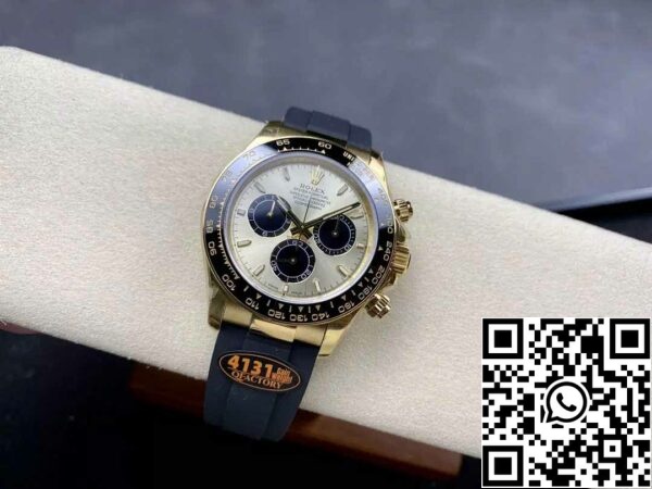 z5754905020656 bc995b2b9ddf4c41386fdefe2d16c879 Rolex Cosmograph Daytona m126518 1:1 Mejor Edición QF Fábrica 4131 Movimiento Esfera Amarillo