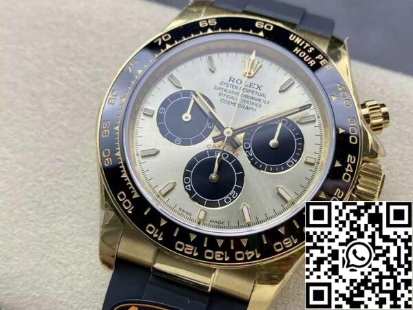 z5754905040081 ac72a8c478bcf5456eb15bdd7d39d96a Rolex Cosmograph Daytona m126518 1:1 Najboljša izdaja QF Factory 4131 Movement Yellow Dial