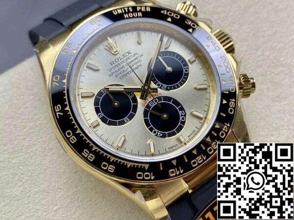 z5754905040082 a639bc61353874d42731eeaaa82fbd63 Rolex Cosmograph Daytona m126518 1:1 Best Edition QF Factory 4131 Movement Gul Urtavla