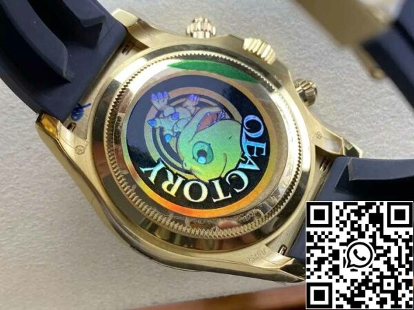 z5754909392730 f49e83cbeb324f7bfead1274e0c6b9a1 Rolex Cosmograph Daytona m126518 1:1 Най-добро издание QF Фабрика 4131 Движение Черен циферблат и жълто злато