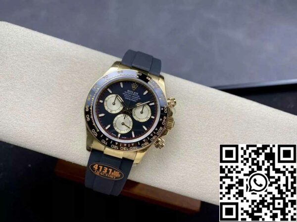 z5754909457053 2f3a7ea18c16e2105854ee73f2ecb9bf Rolex Cosmograph Daytona m126518 1:1 Najboljša izdaja QF Factory 4131 Movement Black Dial and Yellow Gold