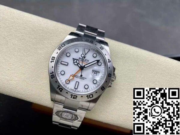 z5755553521091 af8bb8656ed76d4c1a72bad364e02d3e Rolex Explorer II M226570-0001 Мужские часы 1:1 Чистая фабрика 3285 механизм белый циферблат