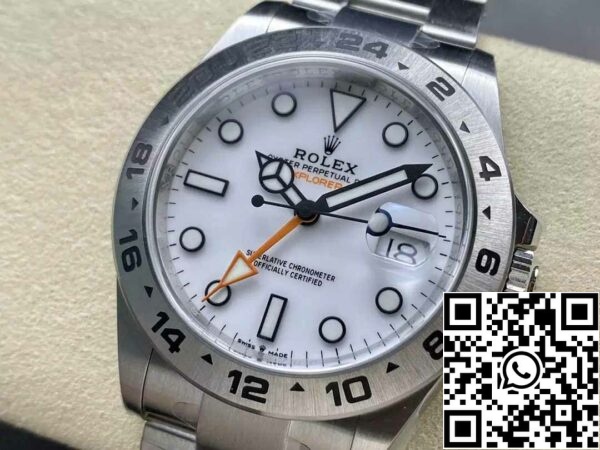 z5755553521092 399440653867c60e5dcb6b71f8ed5d70 Rolex Explorer II M226570-0001 Мужские часы 1:1 Чистая фабрика 3285 механизм белый циферблат