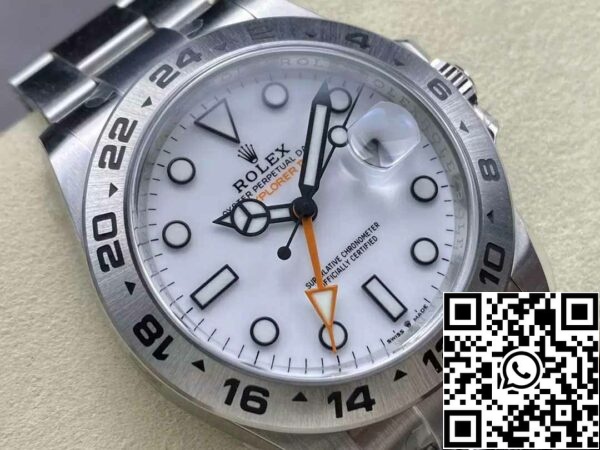 z5755553521130 63b64a4e6c9c36eebcd2c4105130999b Rolex Explorer II M226570-0001 Мужчины Часы 1:1 Чистый завод 3285 движение белый циферблат