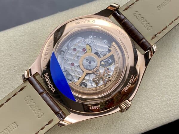 Vacheron Constantin Fiftysix 4600E Braunes Zifferblatt Rose Gold 11 Bester Klon 8 Vacheron Constantin Fiftysix 4600E Braunes Zifferblatt Rose Gold 1:1 Bester Klon