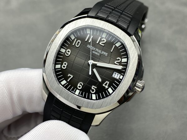 a1739448622804 6173 Patek Philippe Aquanaut 5167A-001 1:1 Best Clone 3K Factory Black Dial V3 new Buckle