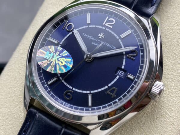 i1724944757 1919 0 Vacheron Constantin Fiftysix 4600E/000A-B487 Blue Dial Silver Case 1:1 Best Clone