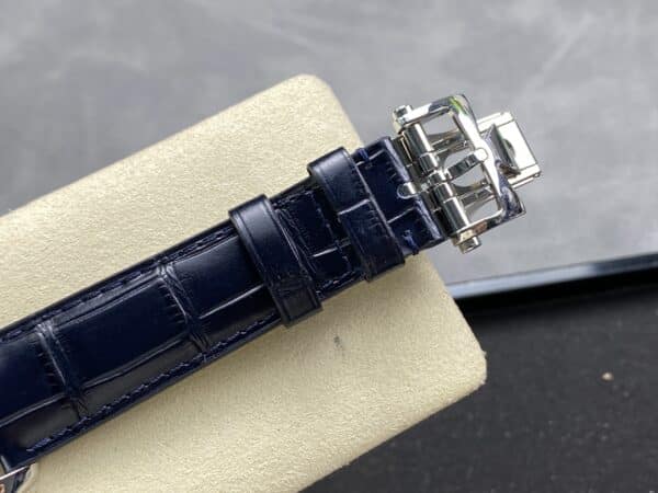 i1724944757 3050 4 Vacheron Constantin Fiftysix 4600E/000A-B487 Blue Dial Silver Case 1:1 Najboljši klon