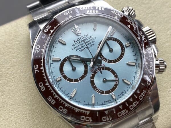 i1726346728 5089 5 Rolex Cosmograph Daytona m126506-0001 Beste kloon Schoon Fabriek 4131 Beweging Ijsblauw