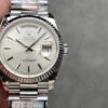 i1724950755 5223 4 Rolex Day Date 128239-0005 QF Fabbrica 1:1 Super Clone Quadrante Argento Indice