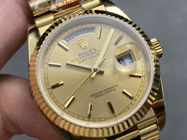 i1724951596 181 4 Rolex Day Date M128238-0045 - 128238-0045 Quadrante Indice QF Factory 1:1 Super Clone 36mm