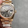 i1724952273 8774 4 Rolex Day Date M128235 purple mother of pearl QF Factory 1:1 Super Clone Rose Gold 36