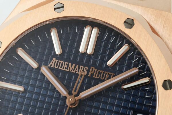 i1725779066 1190 5 1 Audemars Piguet Royal Oak 15510ST von IPF Factory 1:1 Super Clone Blaues Zifferblatt Rose Gold