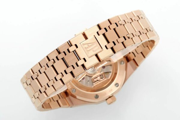 i1725779066 4434 7 1 Audemars Piguet Royal Oak 15510ST von IPF Factory 1:1 Super Clone Blaues Zifferblatt Rose Gold