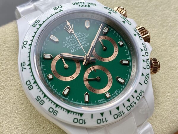 i1728854744 5456 5 AET REMOULD Ceramic Rolex Daytona "BRITISH RACING GREEN" 1:1 Super Clone Edition