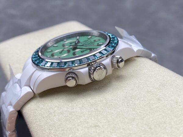 i1728854792 7741 1 AET REMOULD Ceramic Rolex Daytona "Biscay Green" Безел камък 1: 1 Super Clone Edition