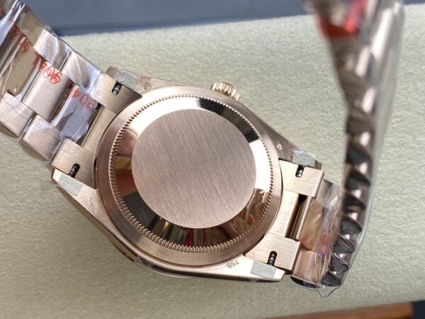 a1726061525810 3548 Rolex Day Date m128395tbr-0032 Rose Gold 1:1 Best Clone 8+ Factory Counterweight Version