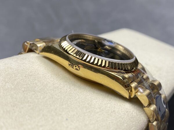 a1726061995689 2103 Rolex Day Date Ref. 128238 Yellow Gold 1:1 Best Clone 8+ Factory Counterweight Version