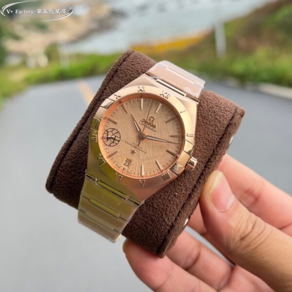 a1731932469870 1861 Omega Constellation 131.50.41.21.99.002 Rose gold 41 mm 1:1 Best Clone V+ Factory