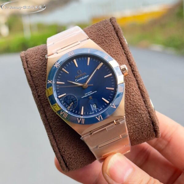 a1731932483472 0177 Omega Constellation 131.50.39.20.03.001 Rose gold 41 mm 1:1 Best Clone V+ Factory