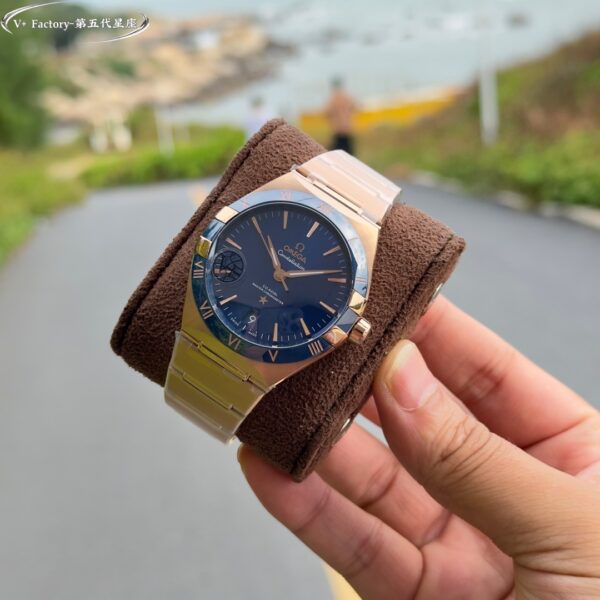 a1731932483474 6334 Omega Constellation 131.50.39.20.03.001 Rose gold 41 mm 1:1 Best Clone V+ Factory