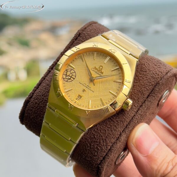 a1731932503234 0471 Omega Constellation 131.50.41.21.99.001 Yellow gold 41 mm 1:1 Best Clone V+ Factory