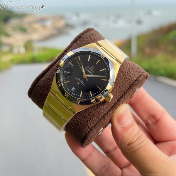 a1731932514781 5022 Omega Constellation 131.23.41.02.15 Yellow gold 41 mm 1:1 Best Clone V+ Factory