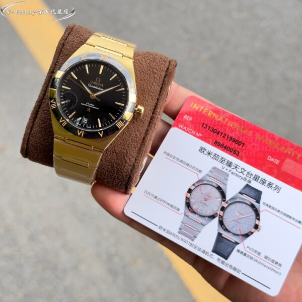 a1731932514786 1080 Omega Constellation 131.23.41.02.15 Yellow gold 41 mm 1:1 Best Clone V+ Factory