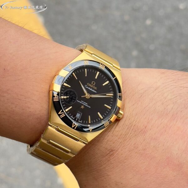 a1731932514792 2010 Omega Constellation 131.23.41.02.15 Yellow gold 41 mm 1:1 Best Clone V+ Factory