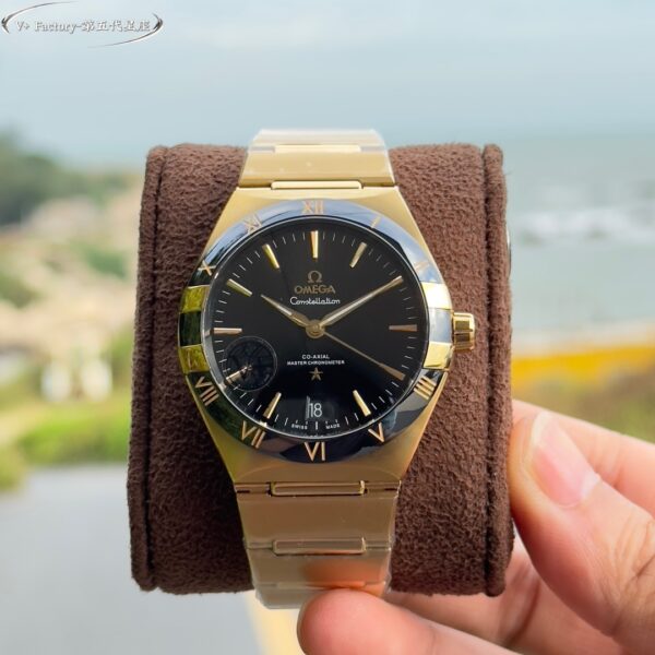 a1731932514795 1388 Omega Constellation 131.23.41.02.15 Yellow gold 41 mm 1:1 Best Clone V+ Factory