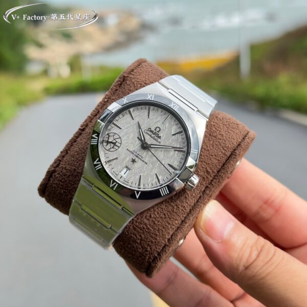 a1731932929253 5368 Omega Constellation Chronometer Meteorite 131.33.41.21.06.001 1:1 Best Clone V+ Factory