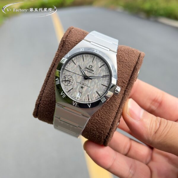 a1731932929256 7581 Omega Constellation Chronometer Meteorite 131.33.41.21.06.001 1:1 Best Clone V+ Factory