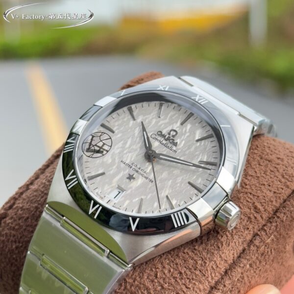 a1731932929259 0123 Omega Constellation Chronometer Meteorite 131.33.41.21.06.001 1:1 Best Clone V+ Factory